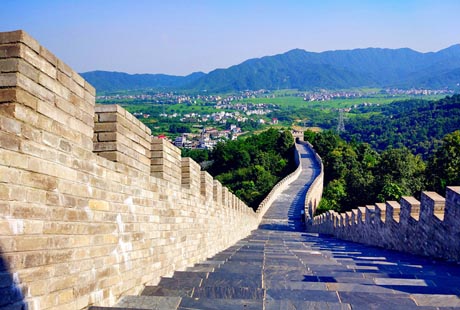 南方長城-怪石嶺1日游登怪石嶺長城，歡聚農家樂，甜蜜親子游
